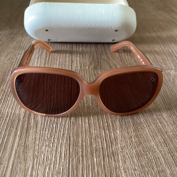 Chloe Tan Oversized Sunglasses main image 6